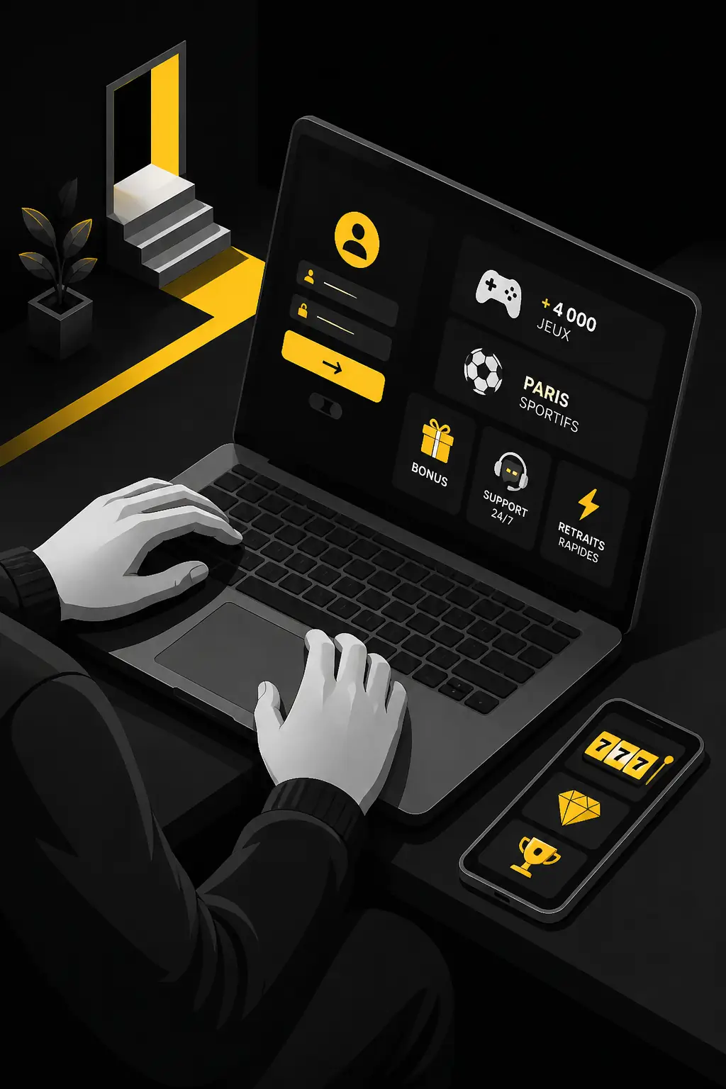 Cashwin Casino Connexion – Se connecter et jouer visual guide for Cashwin