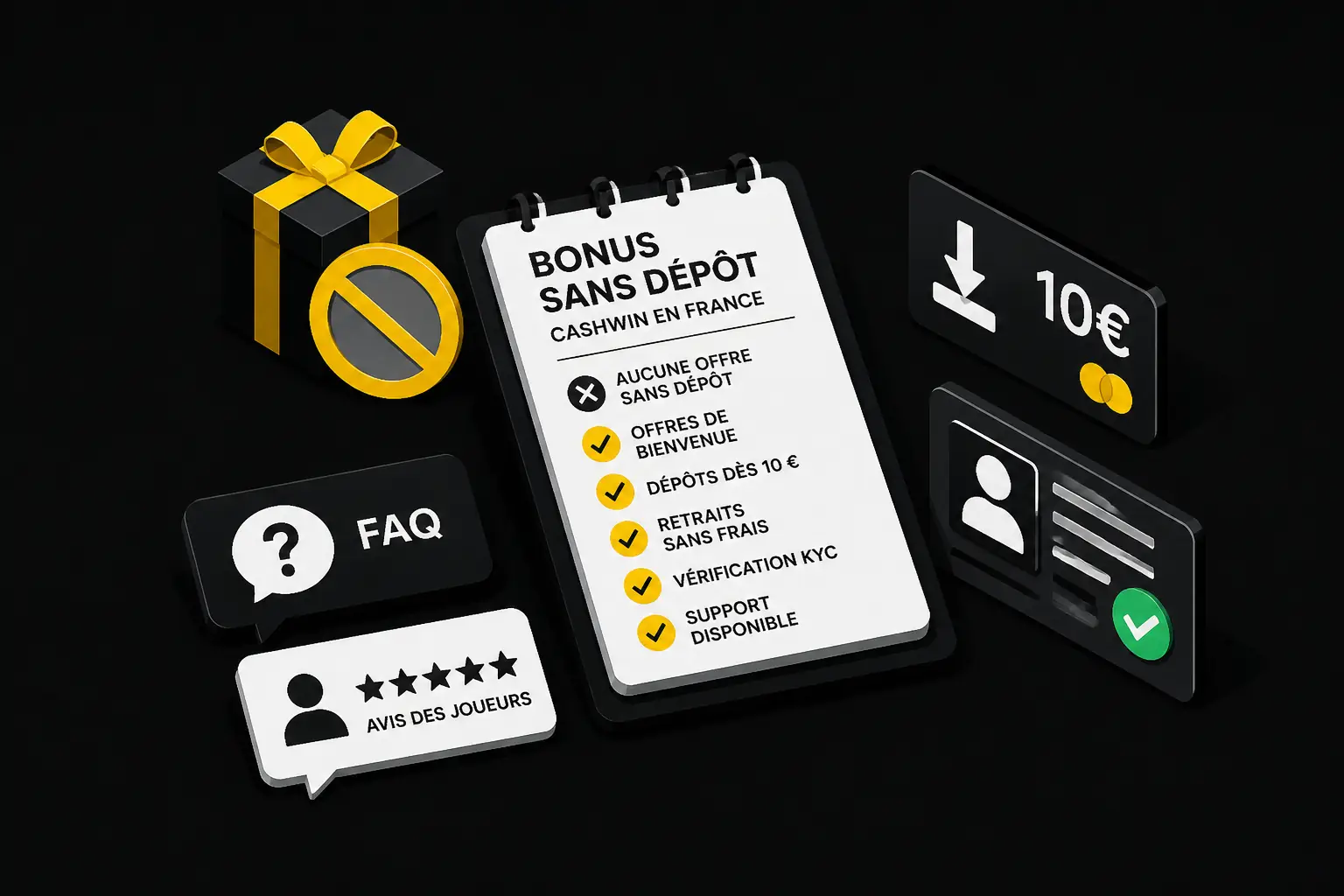 Bonus sans dépôt Cashwin en France visual guide for Cashwin